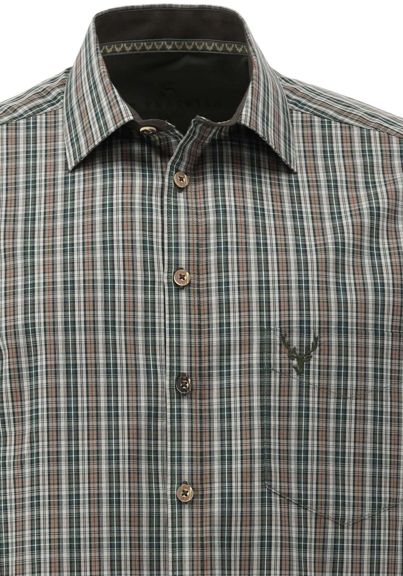 OS Trachten Jagdhemd Slim Fit Wator