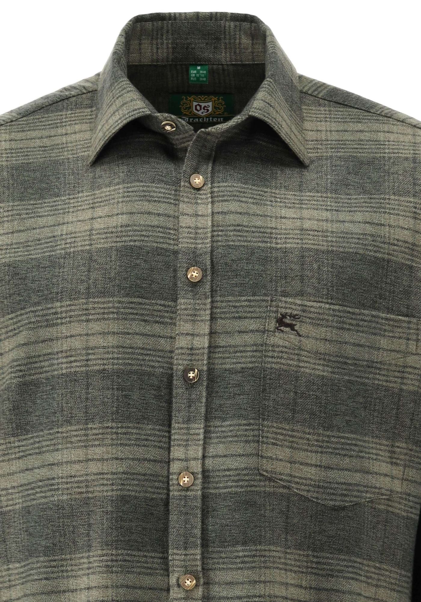 OS Trachten Jagdhemd Slim Fit Stagma