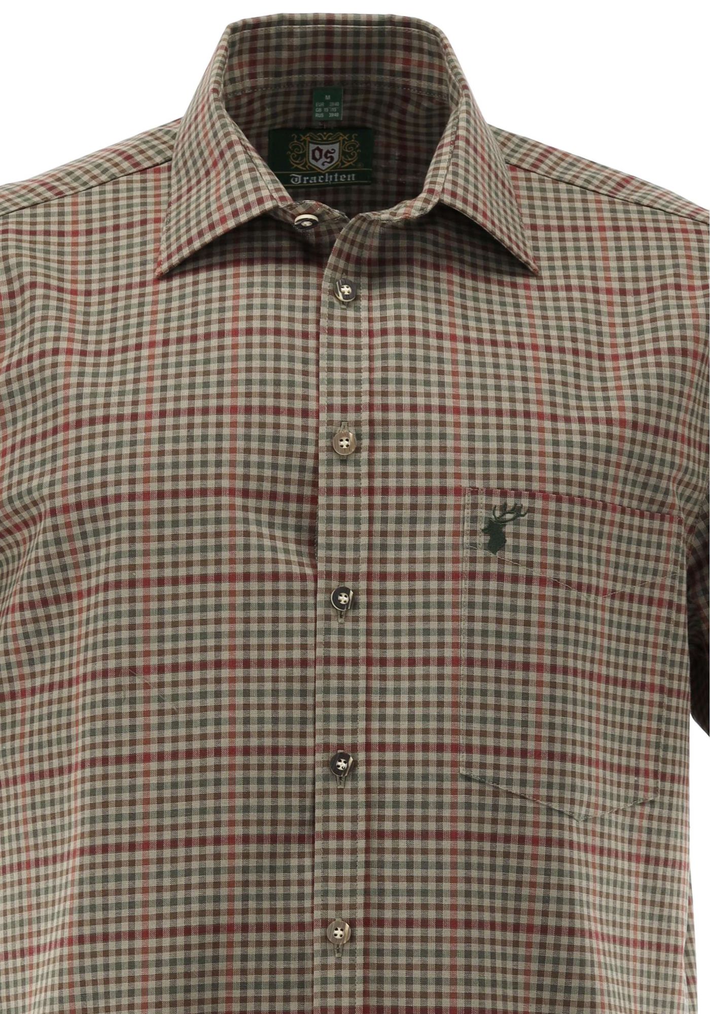 OS Trachten Jagdhemd Slim Fit Hamoyo