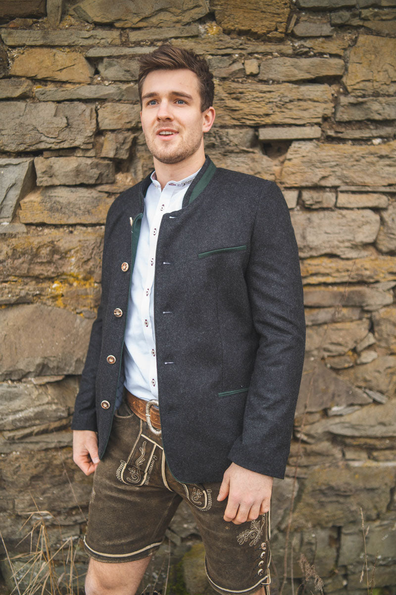 Gipfelstürmer Trachtenjanker Slim Fit Evirio