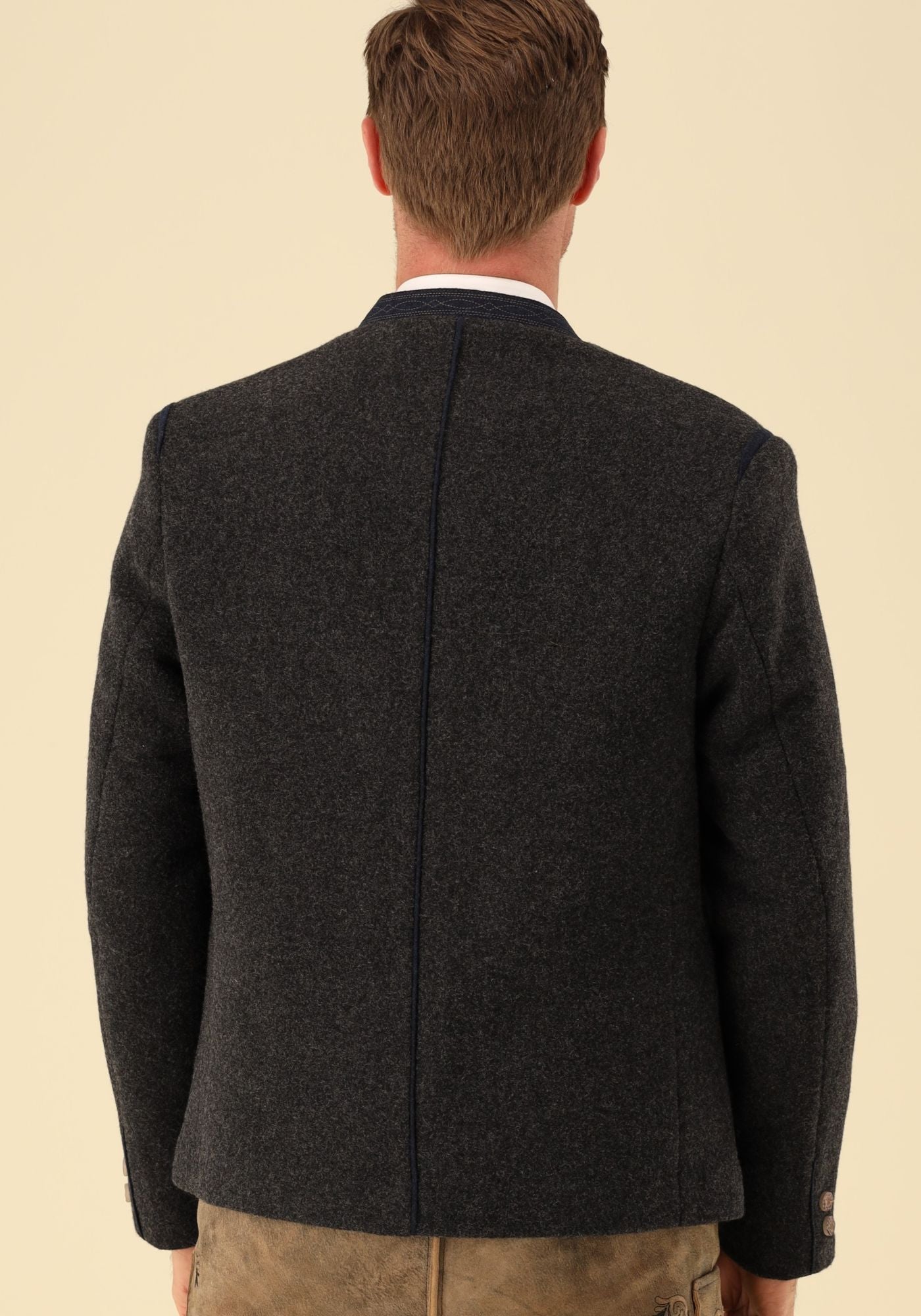 OS Trachten Trachtenjanker Slim Fit Huzam