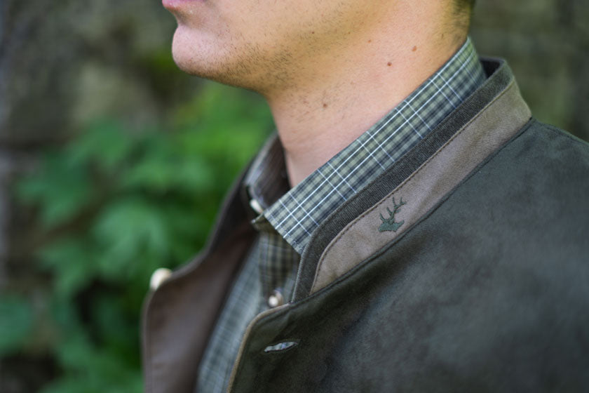 OS Trachten Trachtenjacke Slim Fit Frura