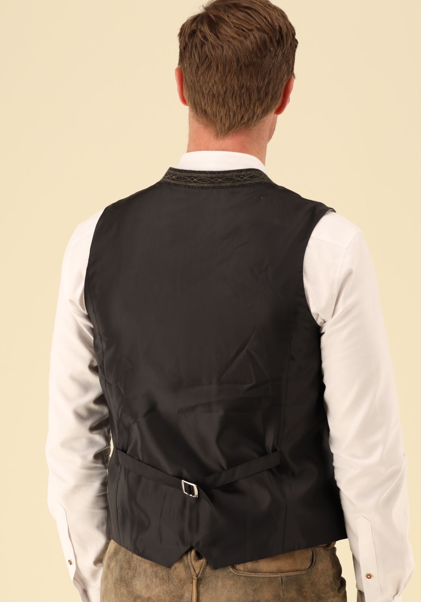 OS Trachten Trachtenweste Slim Fit Skoso