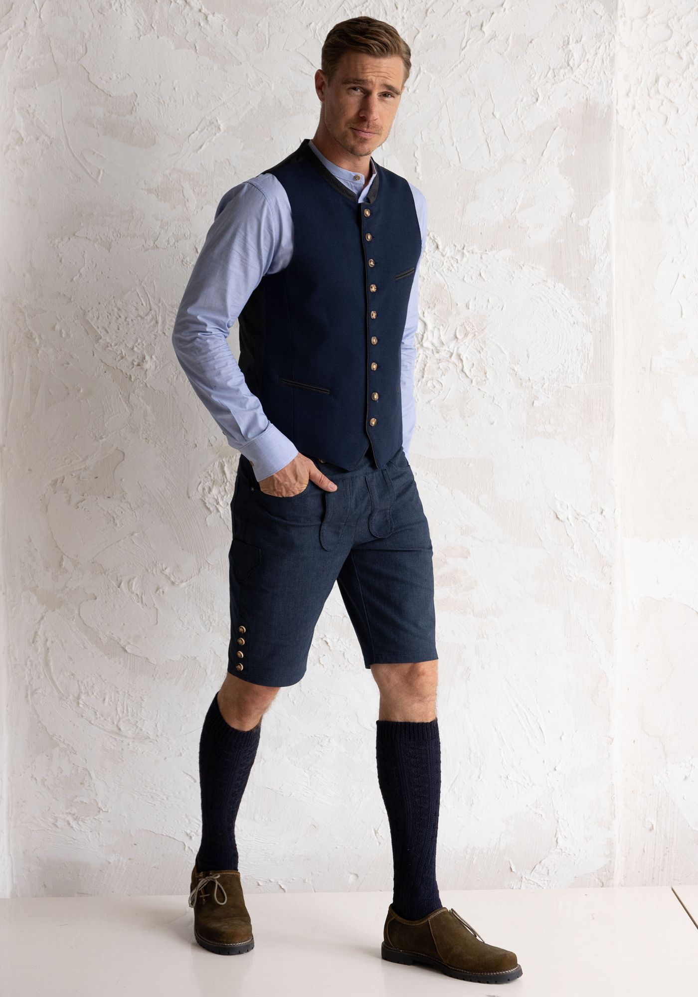 Gipfelstürmer Trachtenweste Slim Fit Liroo