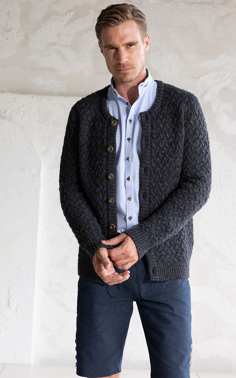 Gipfelstürmer Trachtenstrickjacke Regular Fit Zerina