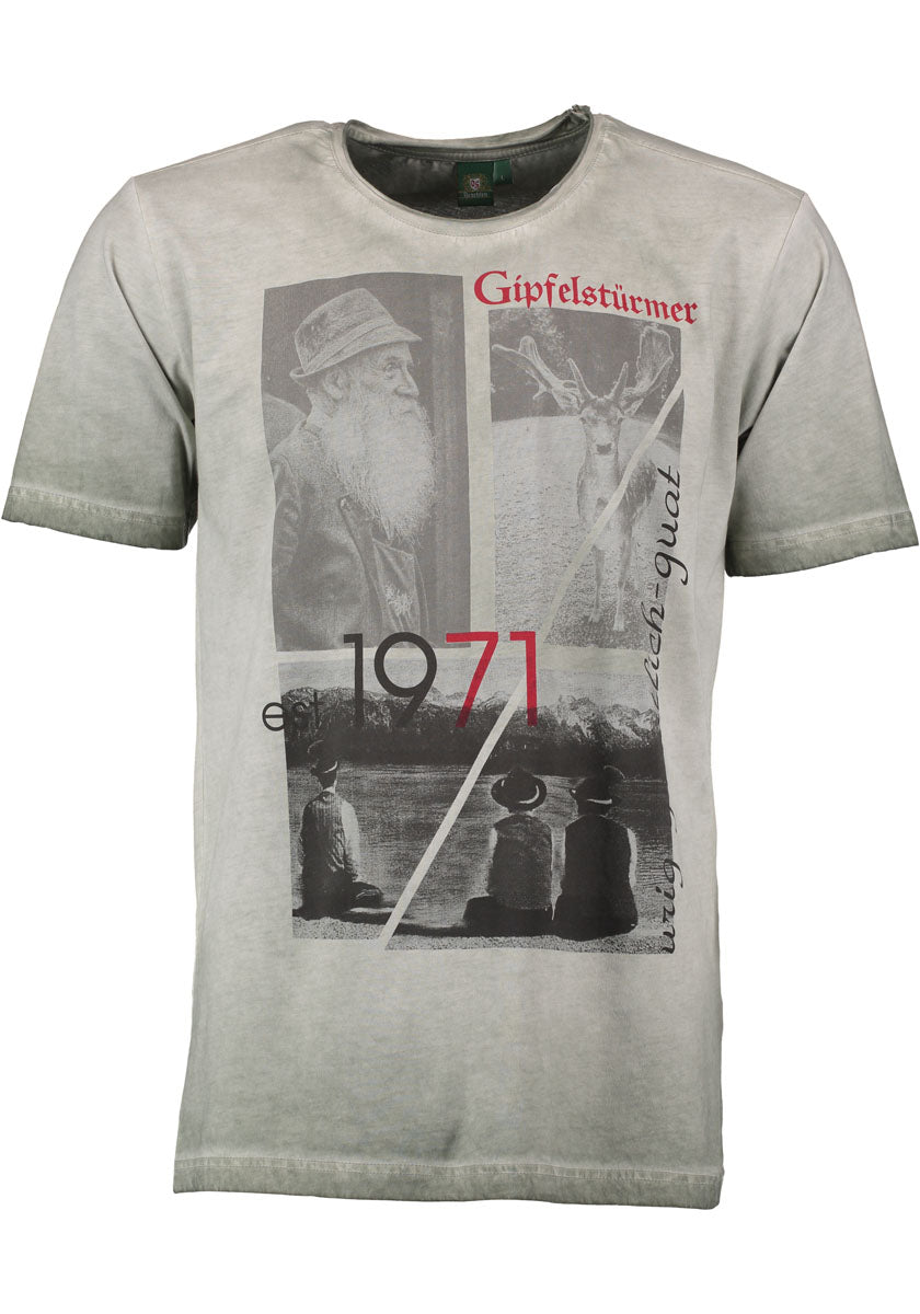 Gipfelstürmer Trachtenshirt Regular Fit Jadago