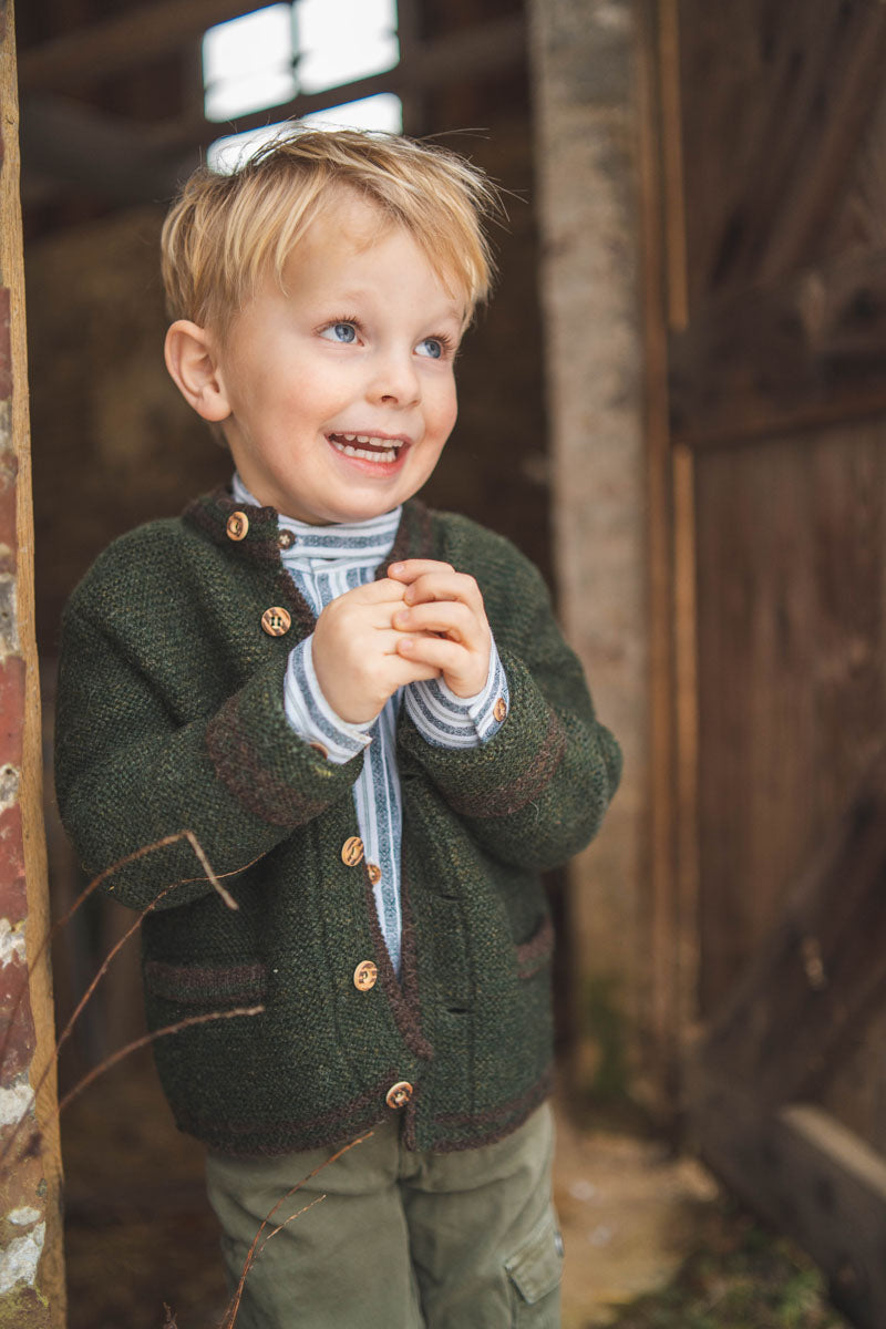 OS Trachten Kinder Strickjacke Ruruba