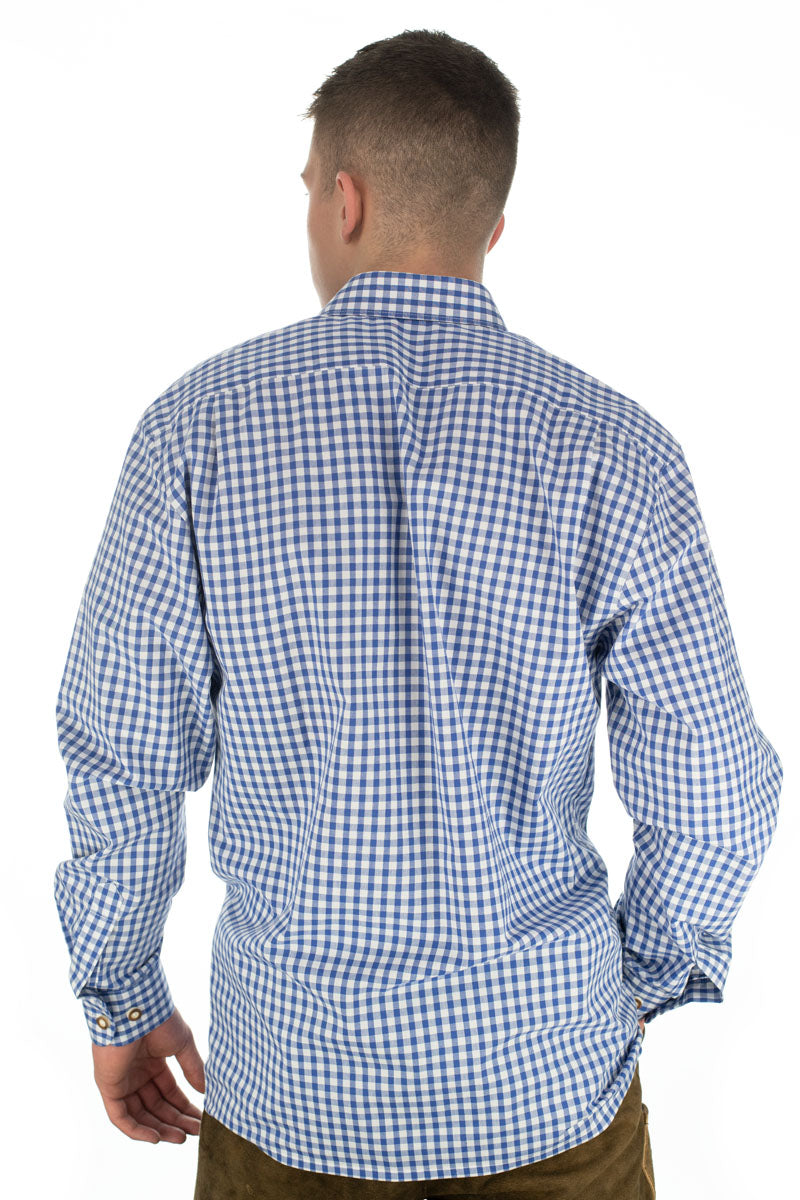 OS Trachten Trachtenhemd Regular Fit Panxeta