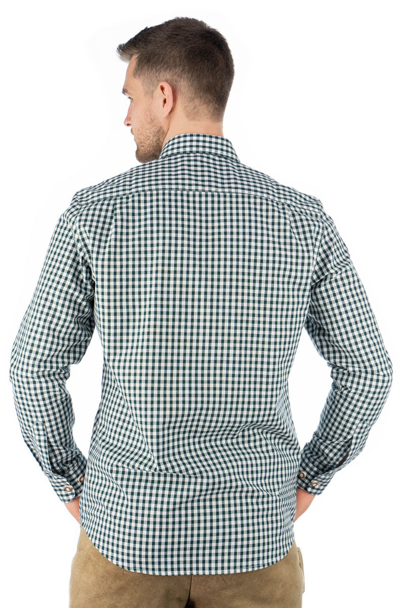 OS Trachten Trachtenhemd Regular Fit Panxeta
