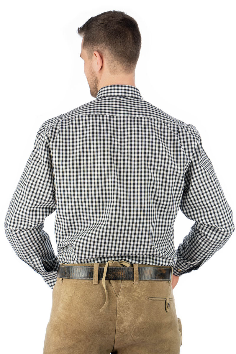 OS Trachten Trachtenhemd Regular Fit Panxeta