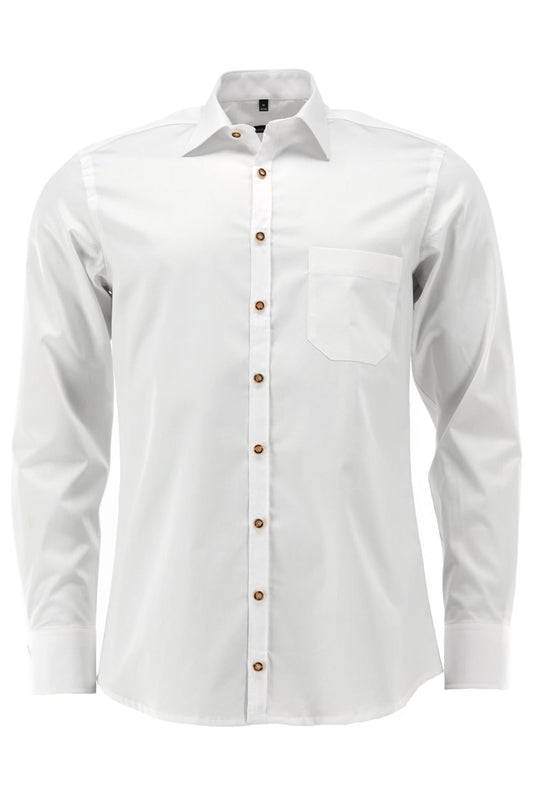 Gipfelstürmer Trachtenhemd Slim Fit Azuni