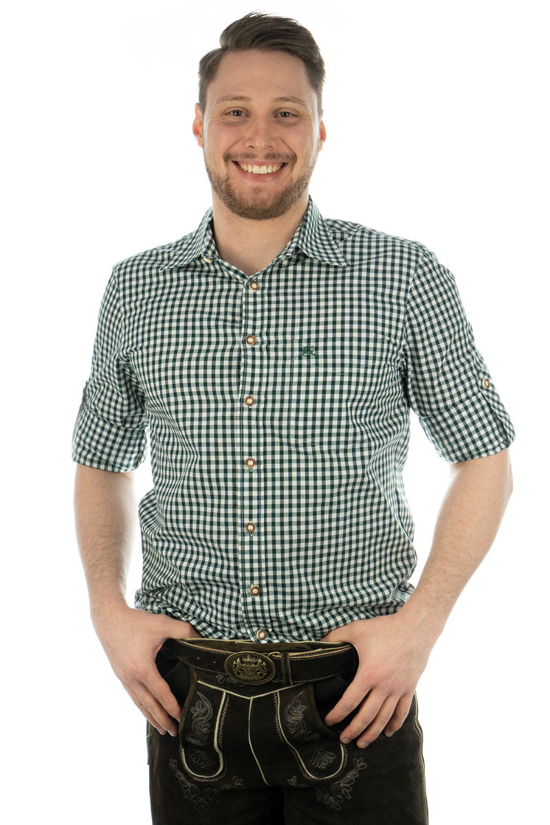OS Trachten Trachtenhemd Regular Fit Ukazui