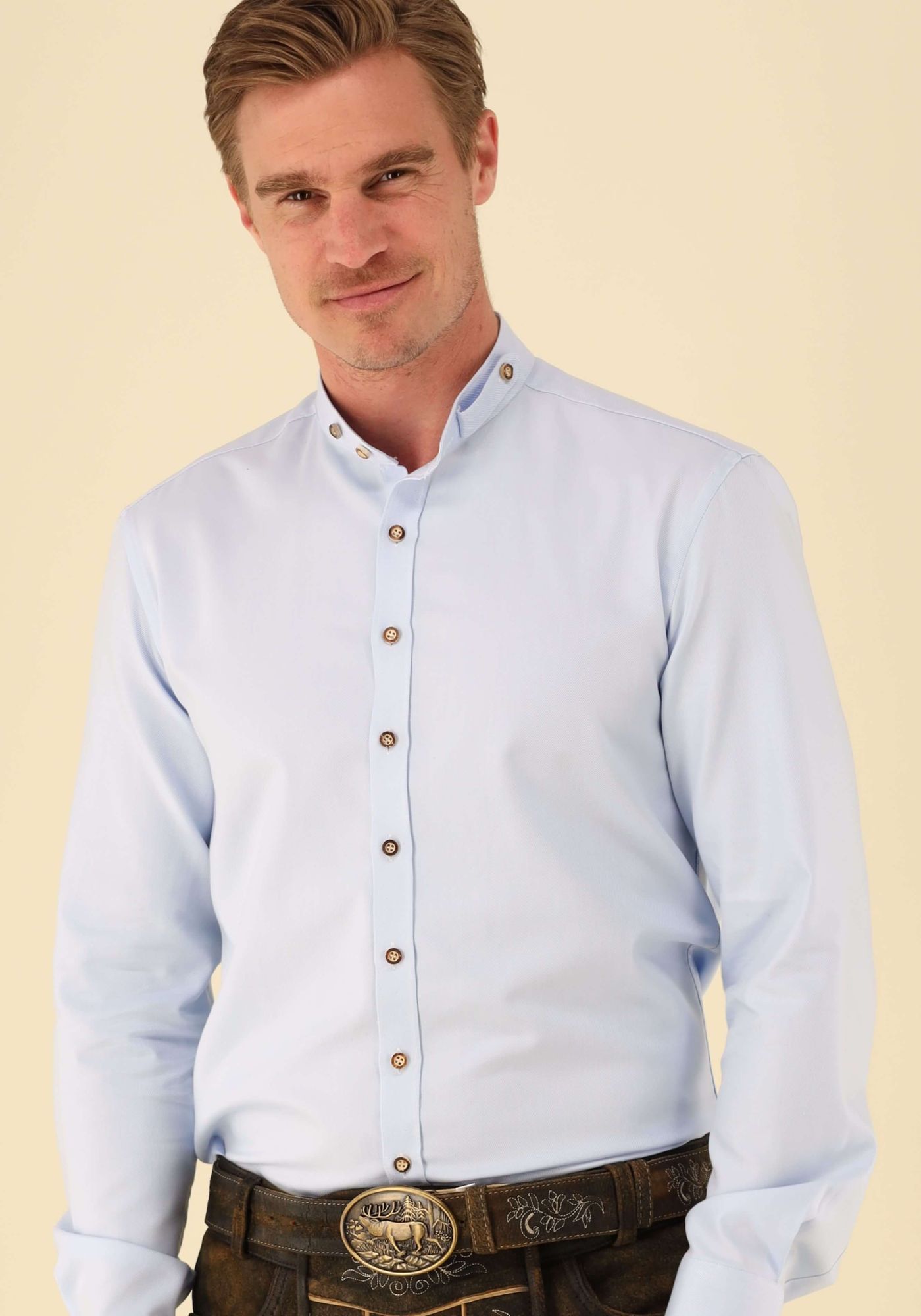 Gipfelstürmer Trachtenhemd Slim Fit Fonasi