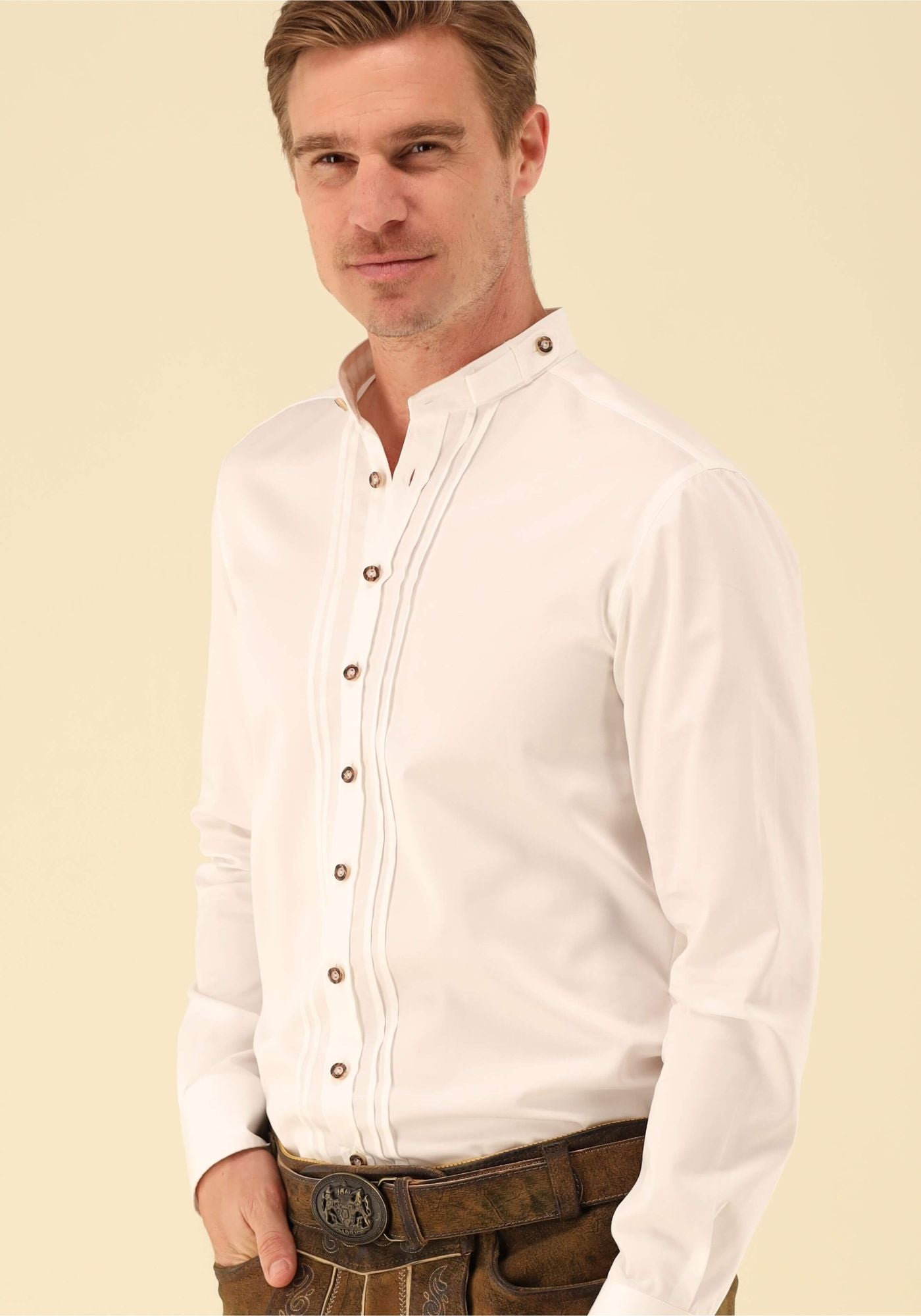 Gipfelstürmer Trachtenhemd Slim Fit Iwara