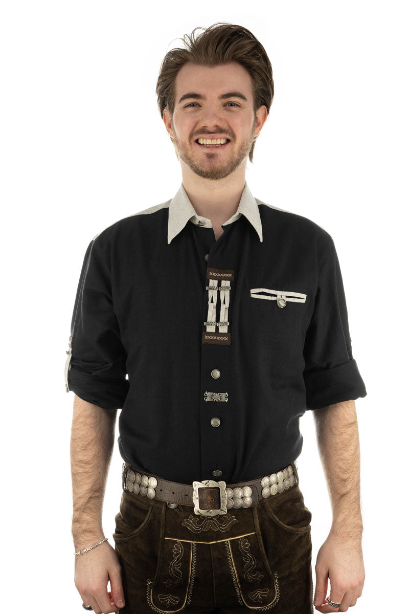 OS Trachten Trachtenhemd Comfort Fit Nevai