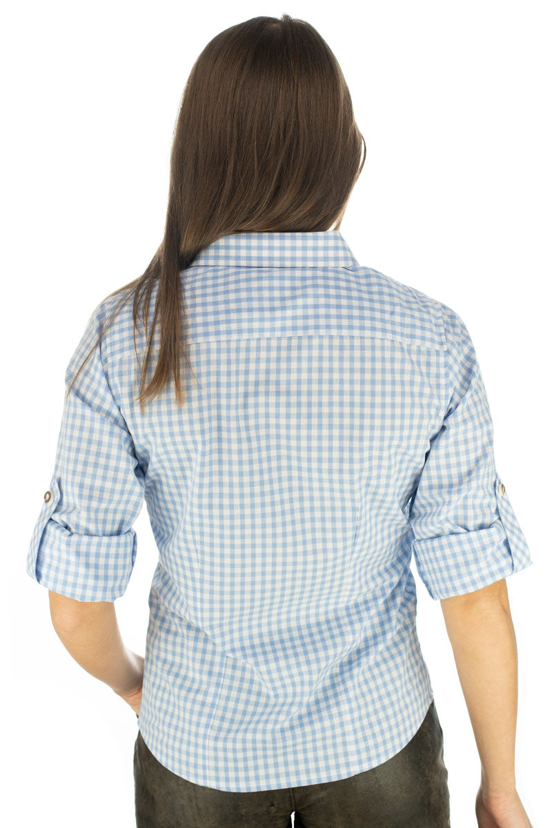 OS Trachten Trachtenbluse Tailliert Qorru