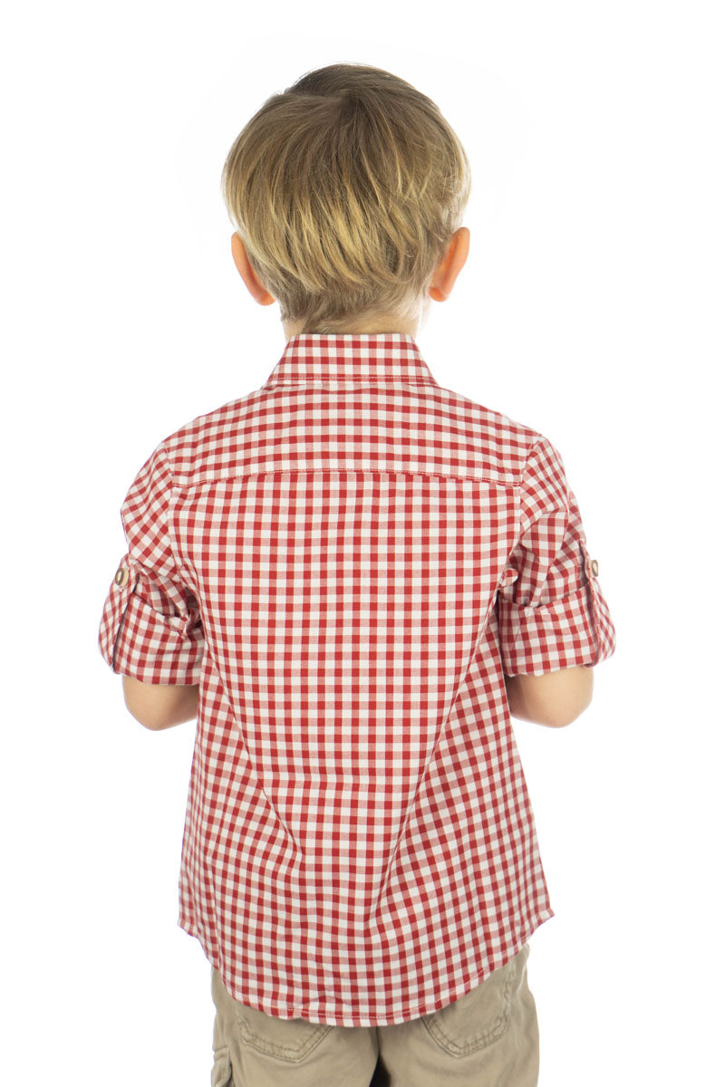 OS Trachten Trachtenhemd Comfort Fit Lafoa