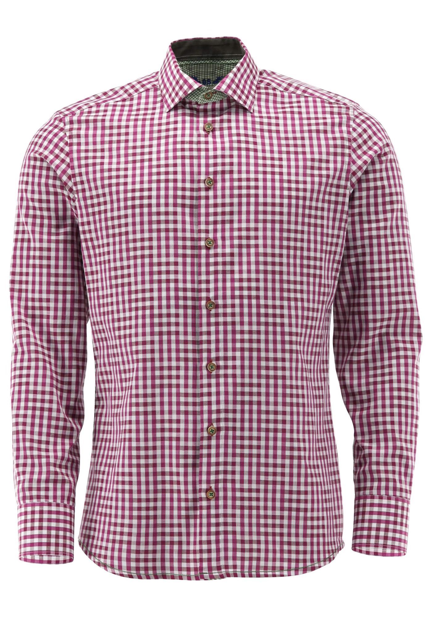 OS Trachten Trachtenhemd Slim Fit Zufir