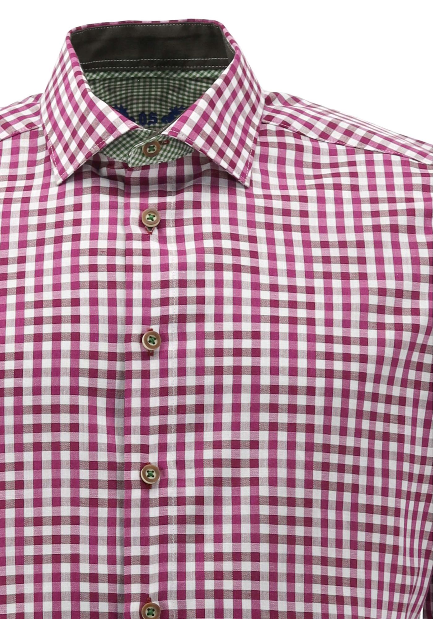 OS Trachten Trachtenhemd Slim Fit Zufir