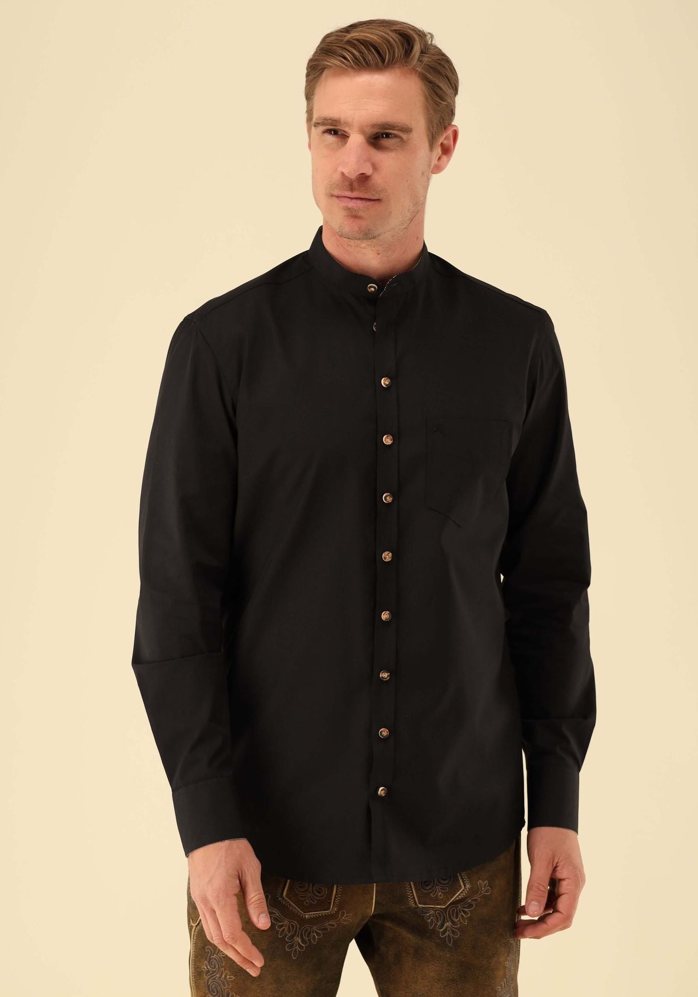 Gipfelstürmer Trachtenhemd Slim Fit Glevmo