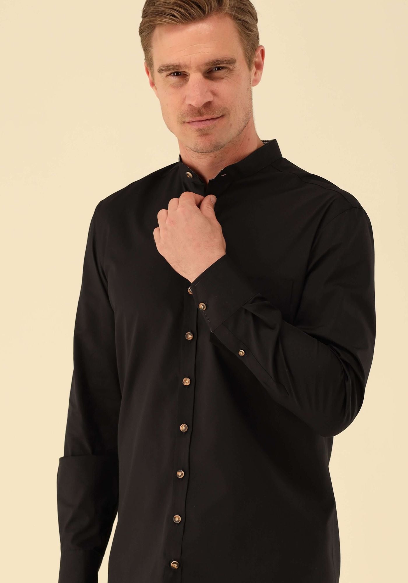 Gipfelstürmer Trachtenhemd Slim Fit Glevmo