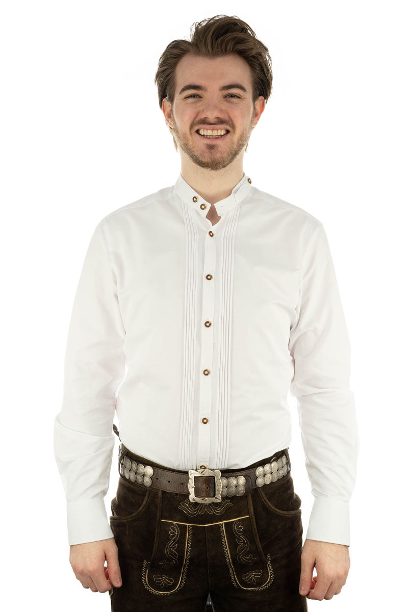 OS Trachten Trachtenhemd Slim Fit Pewya