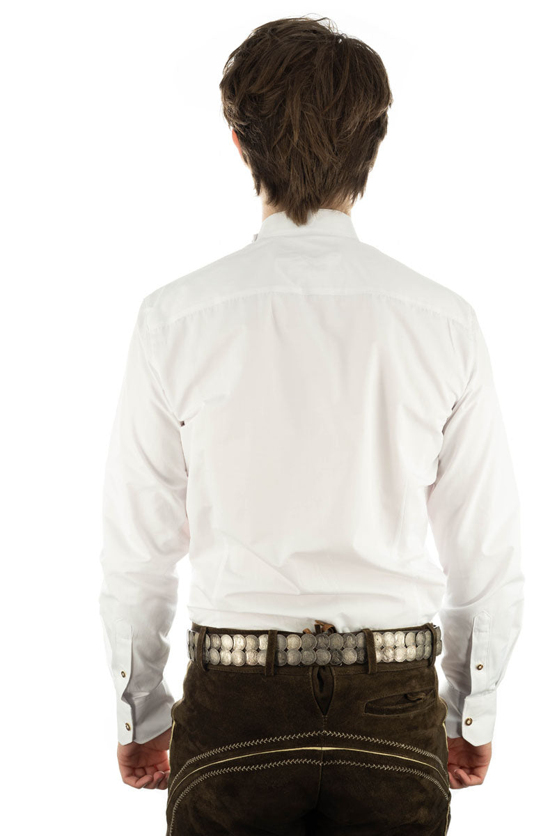 OS Trachten Trachtenhemd Slim Fit Pewya