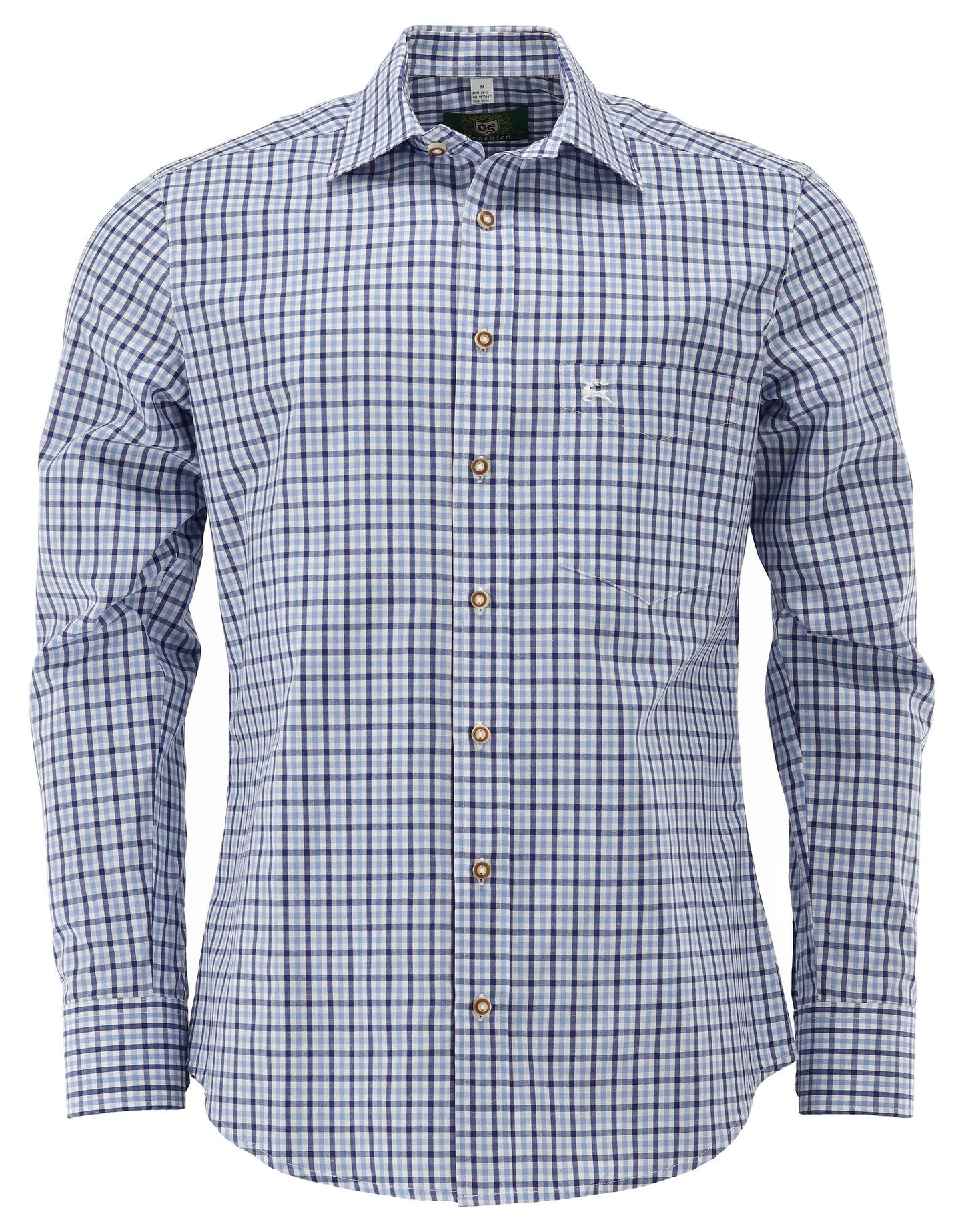 OS Trachten Jagdhemd Slim Fit Tupopa