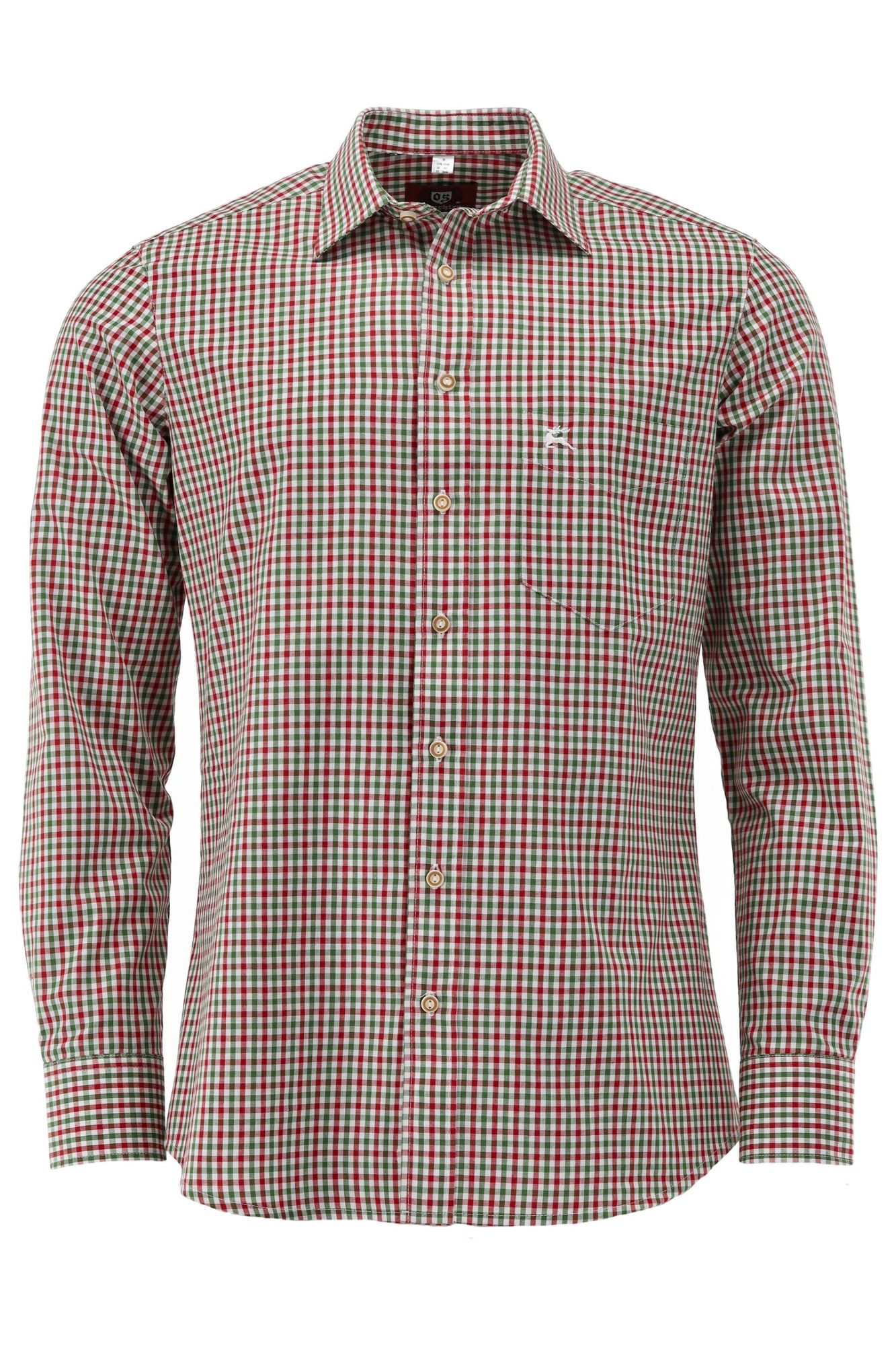 OS Trachten Jagdhemd Slim Fit Tupopa