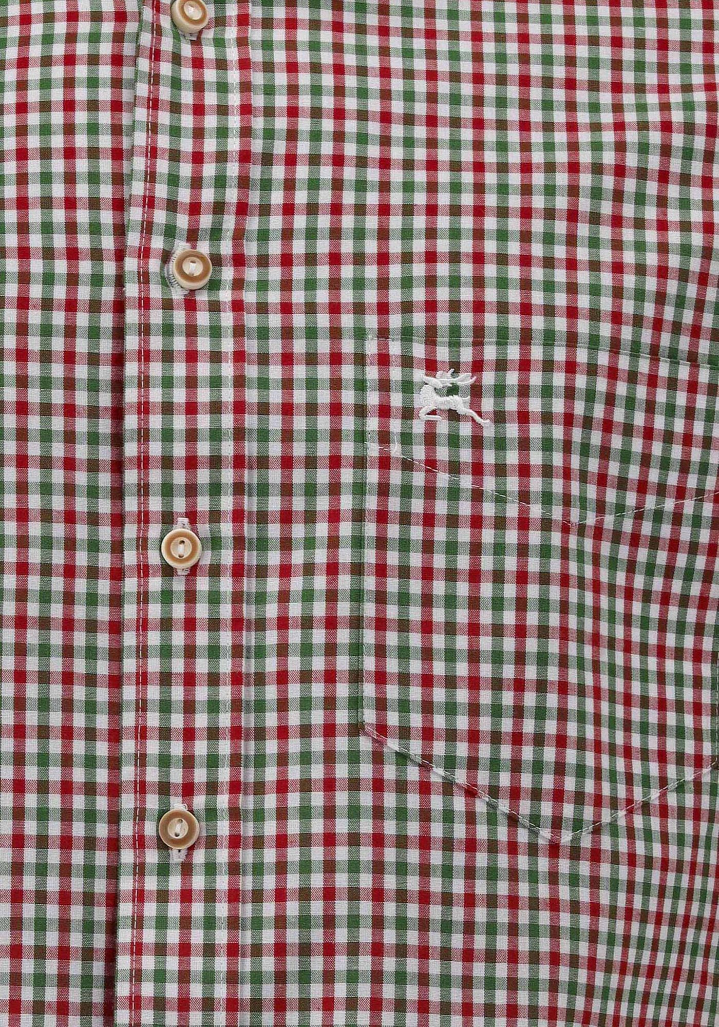 OS Trachten Jagdhemd Slim Fit Tupopa