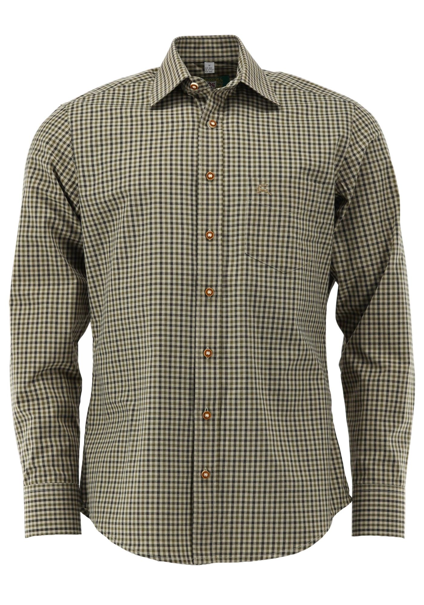 OS Trachten Jagdhemd Slim Fit Tupopa