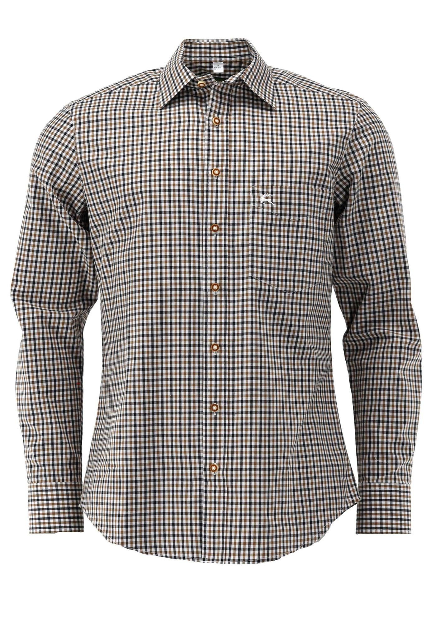 OS Trachten Jagdhemd Slim Fit Tupopa