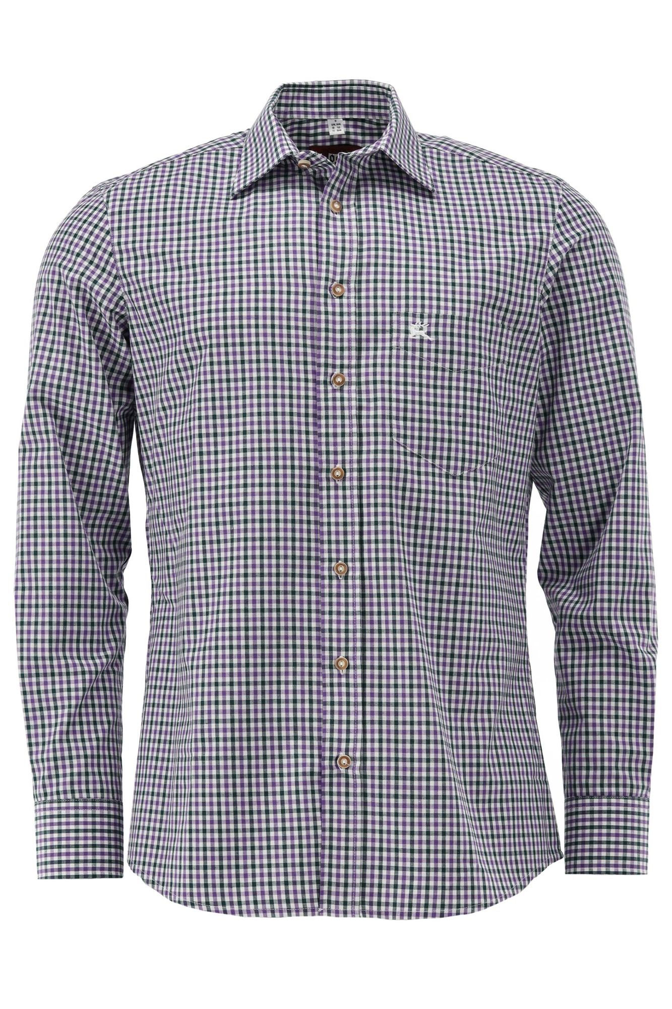 OS Trachten Jagdhemd Slim Fit Tupopa