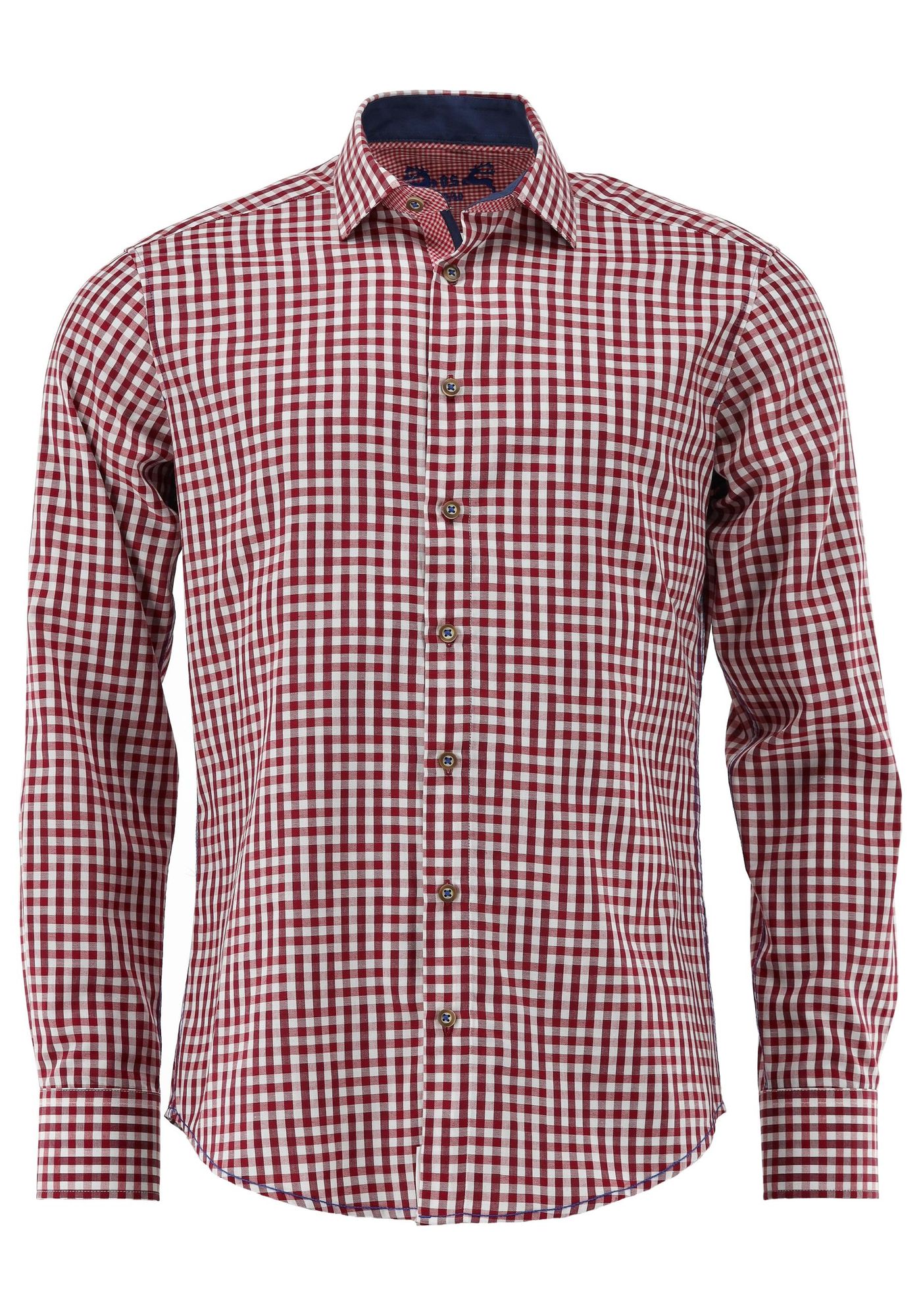 OS Trachten Trachtenhemd Slim Fit Zufir