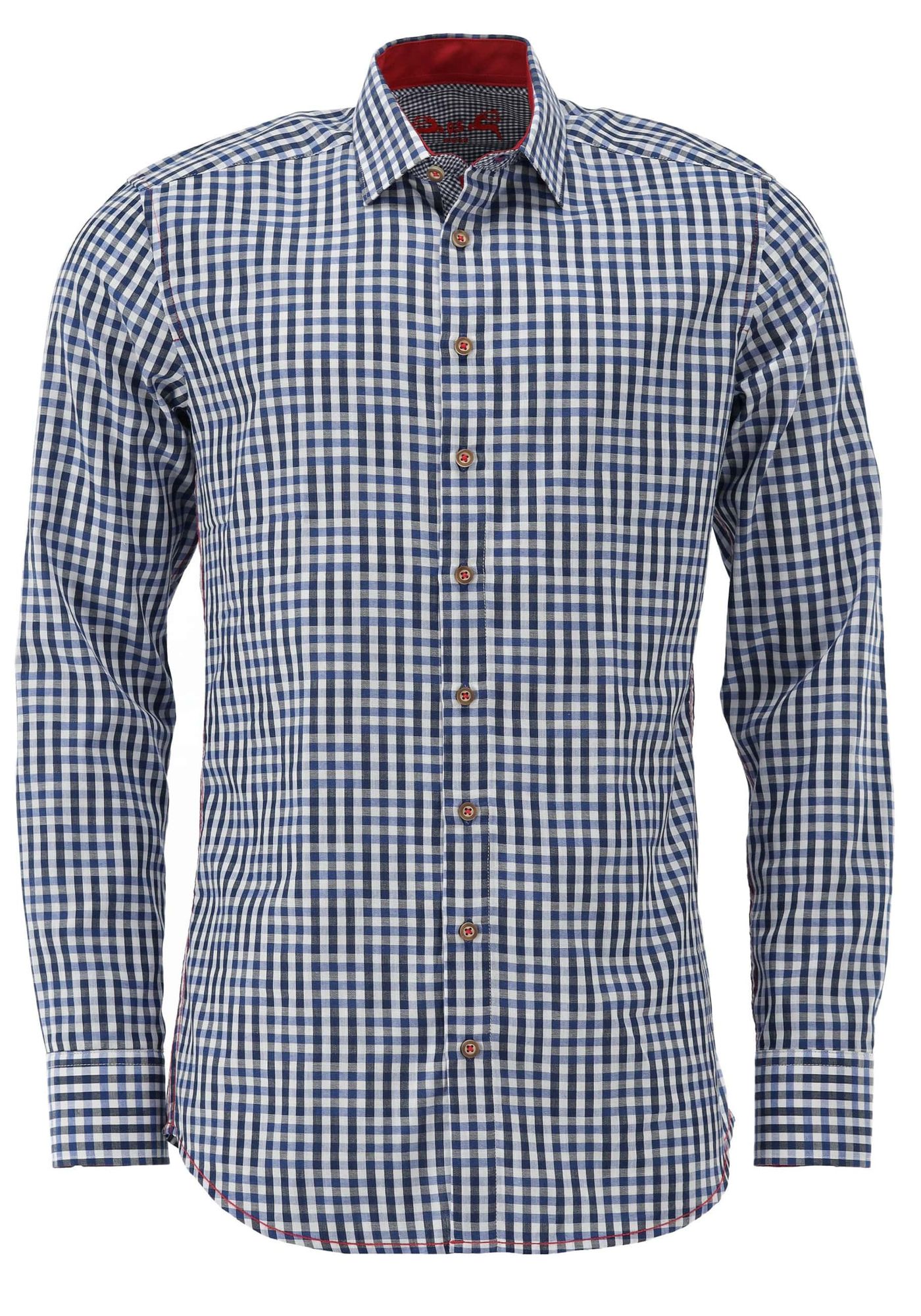 OS Trachten Trachtenhemd Slim Fit Zufir