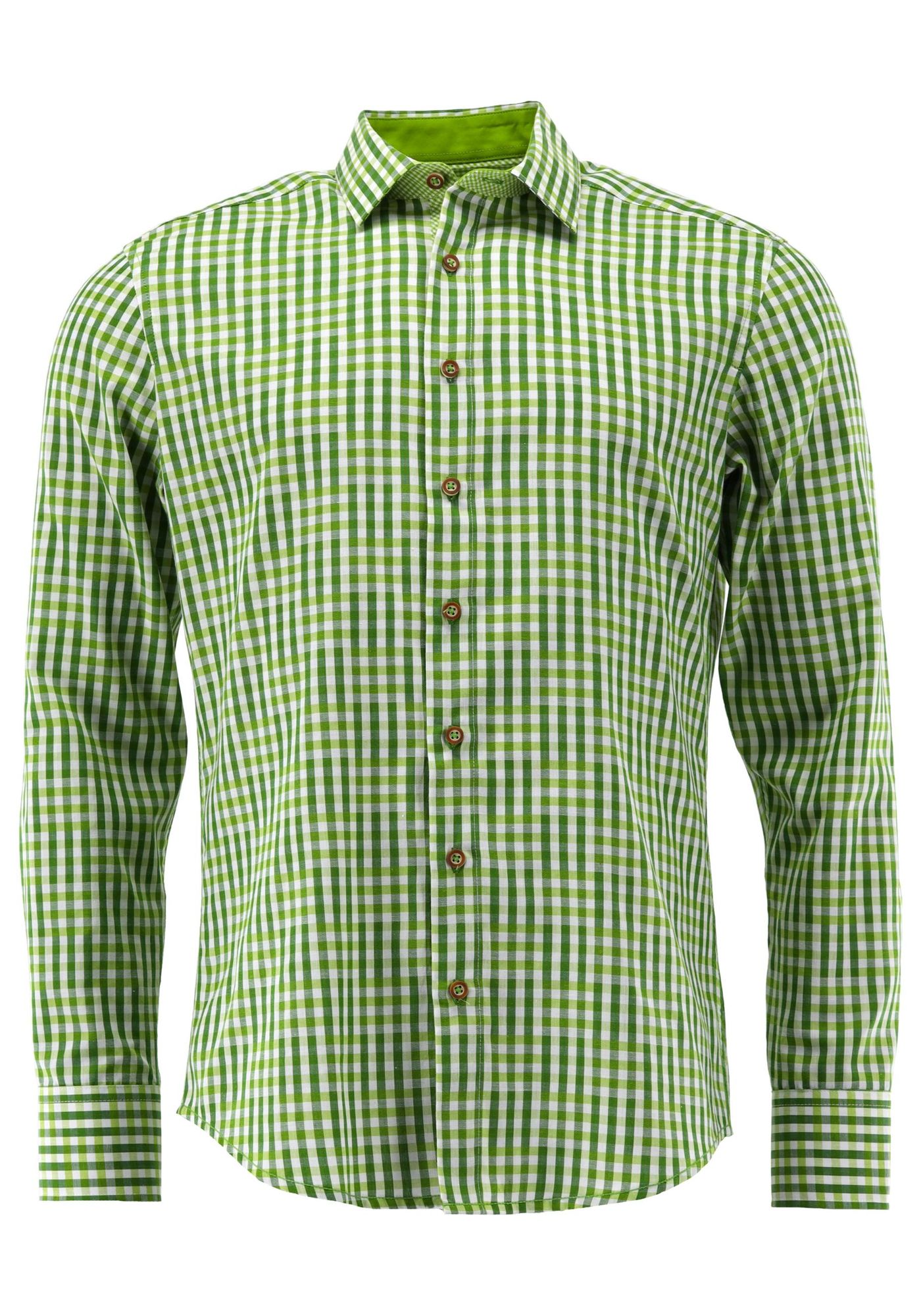 OS Trachten Trachtenhemd Slim Fit Zufir