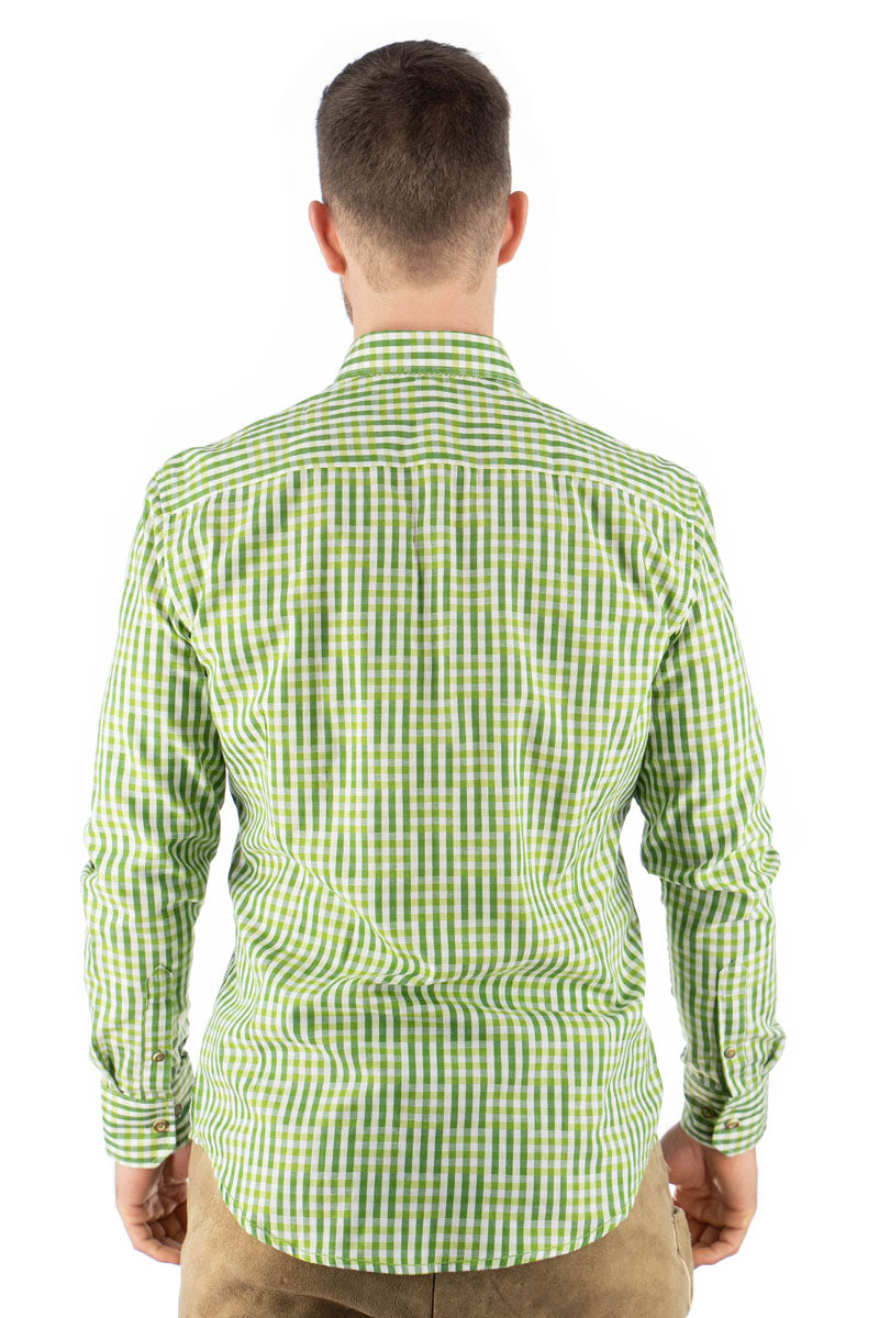 OS Trachten Trachtenhemd Slim Fit Zufir