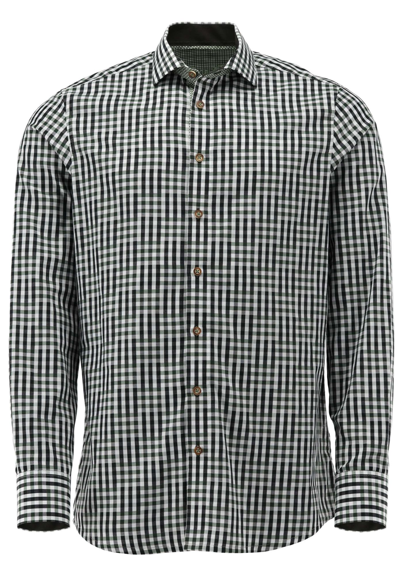 OS Trachten Trachtenhemd Slim Fit Zufir