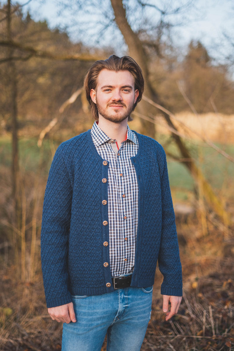 OS Trachten Trachtenhemd Slim Fit Zufir