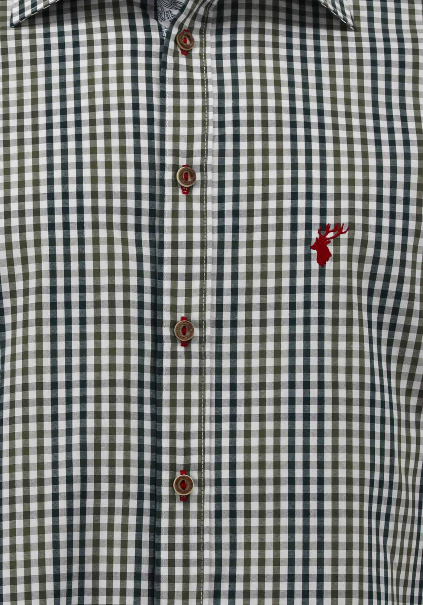 OS Trachten Trachtenhemd Slim Fit Arkaya