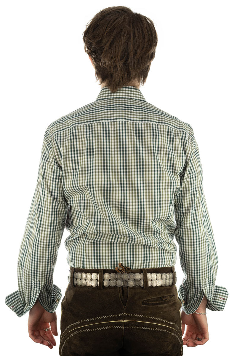 OS Trachten Trachtenhemd Slim Fit Arkaya