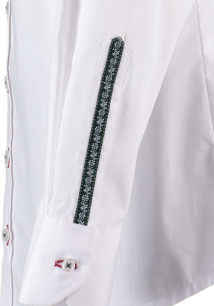 OS Trachten Trachtenhemd Slim Fit Adito