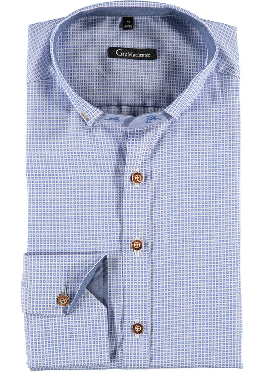 Gipfelstürmer Trachtenhemd Slim Fit Forami