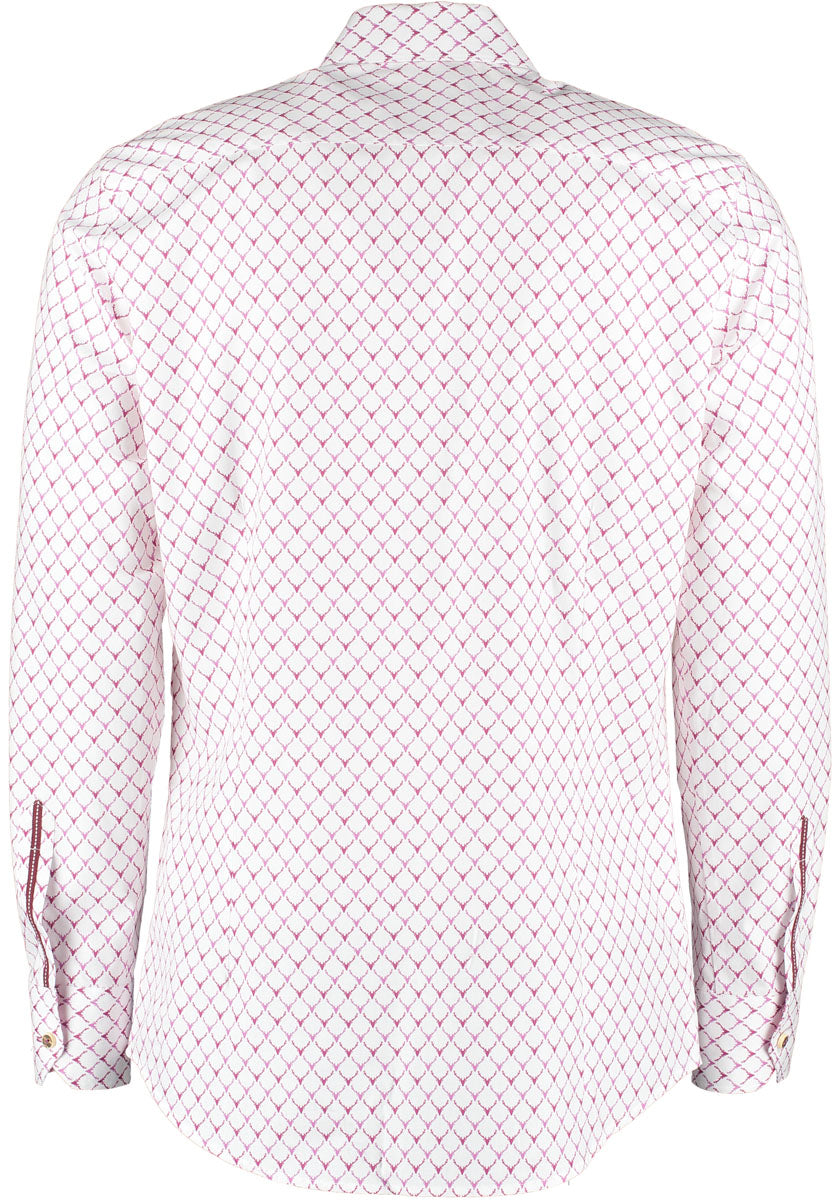 OS Trachten Trachtenhemd Slim Fit Kedase