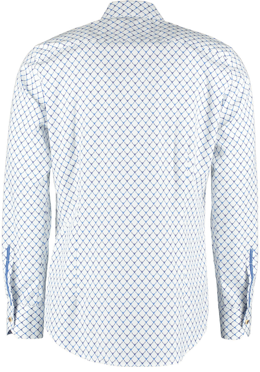 OS Trachten Trachtenhemd Slim Fit Kedase