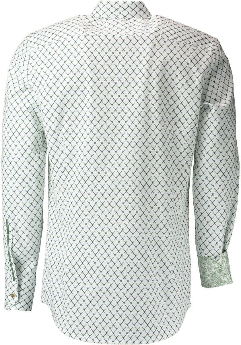 OS Trachten Trachtenhemd Slim Fit Kedase