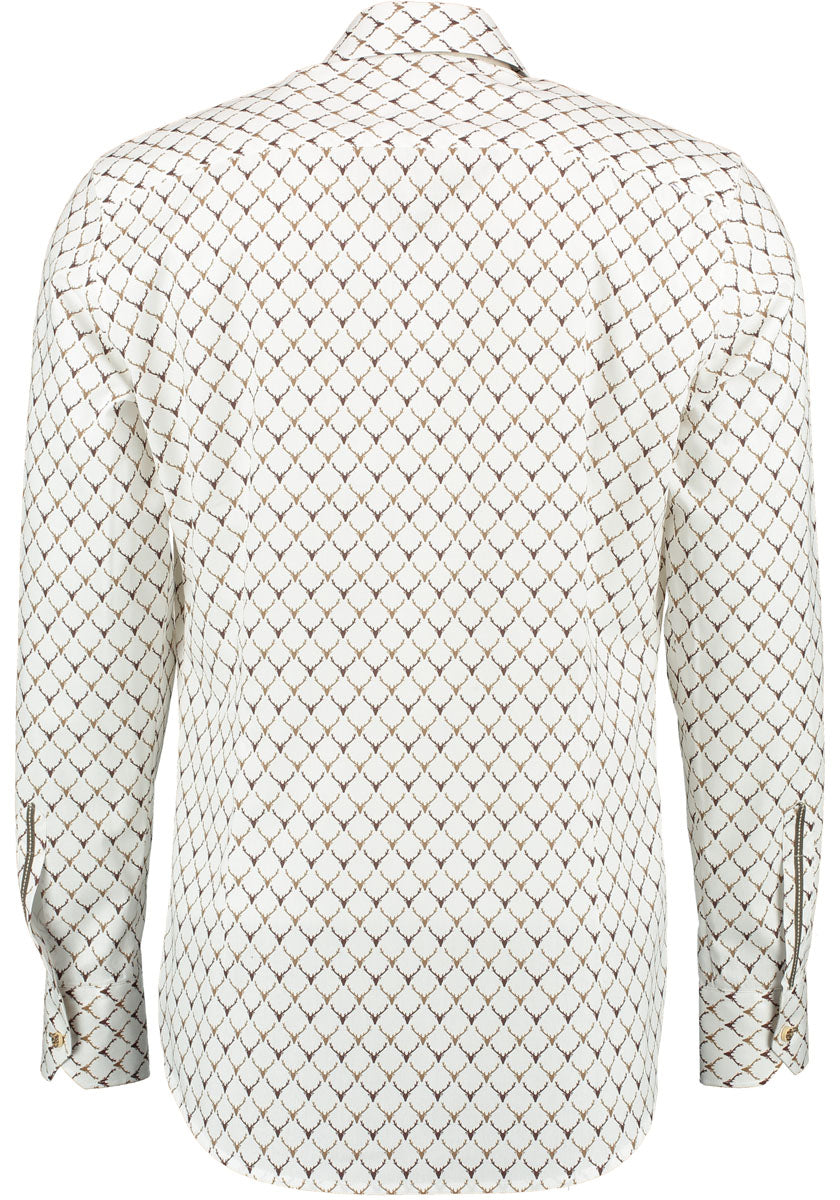 OS Trachten Trachtenhemd Slim Fit Kedase