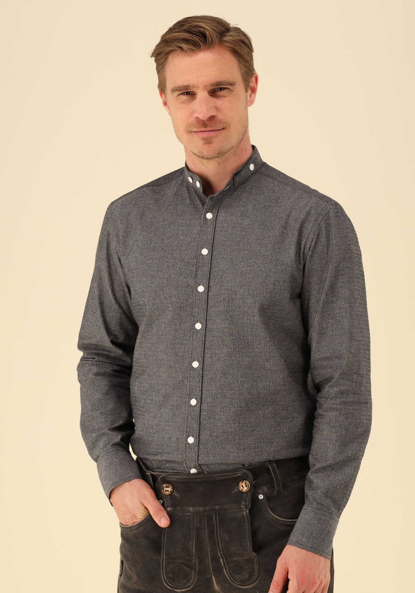 Gipfelstürmer Trachtenhemd Slim Fit Ebeti