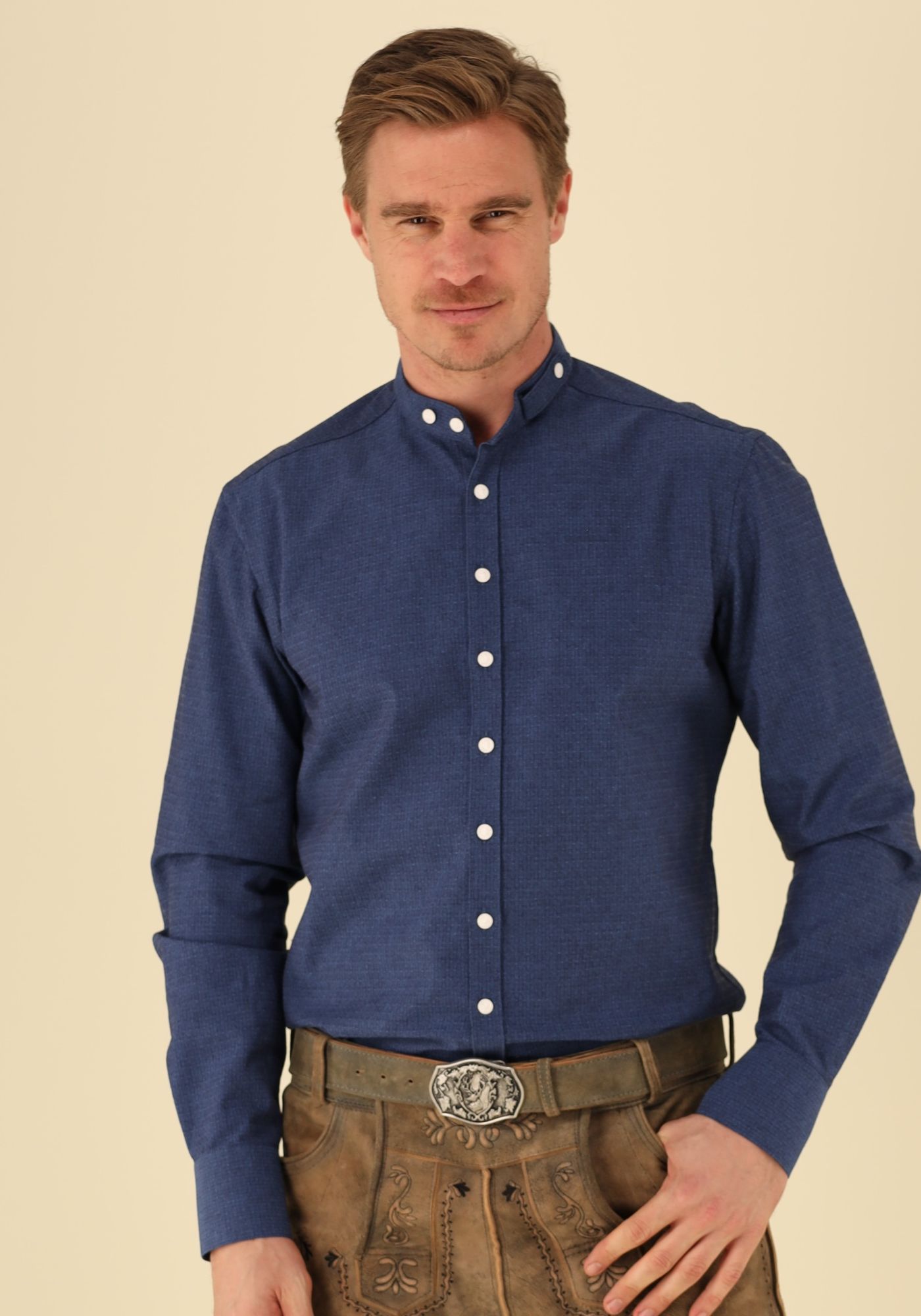Gipfelstürmer Trachtenhemd Slim Fit Ebeti