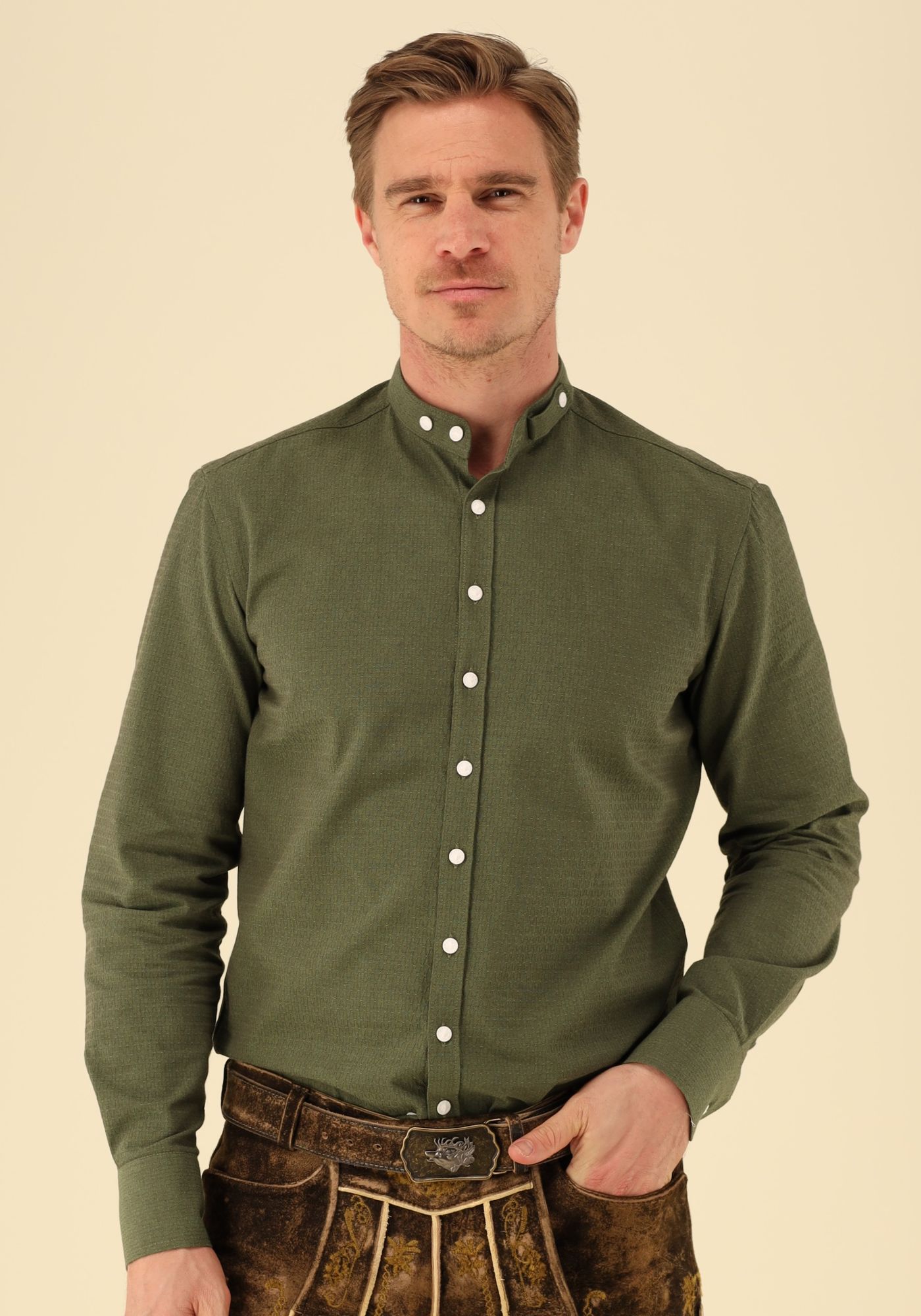 Gipfelstürmer Trachtenhemd Slim Fit Ebeti